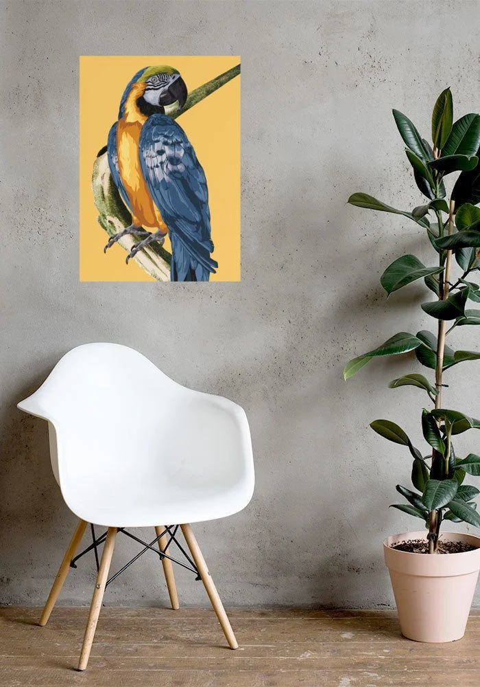 Poster op Verfijnd Mat Papier